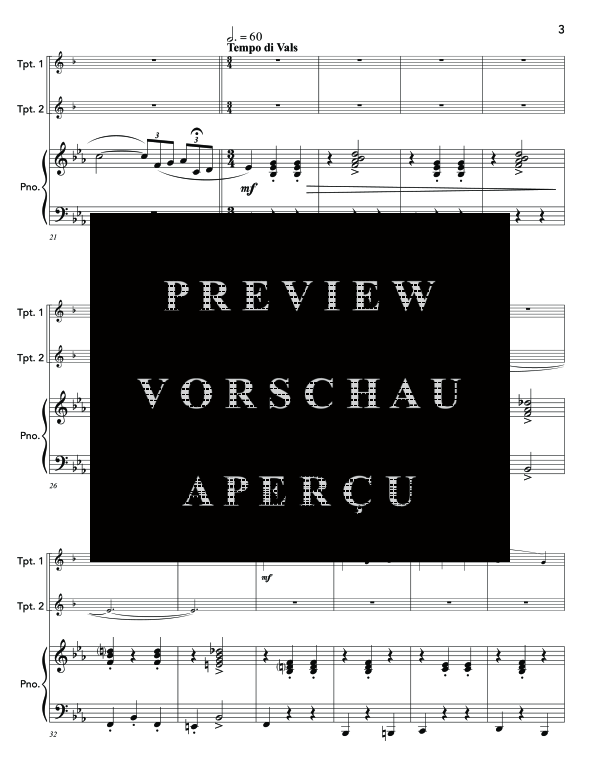 Produktgalerie: Seite 7 von 11 Doble o Nada, , (Trio 2x Trompete in B und Klavier)