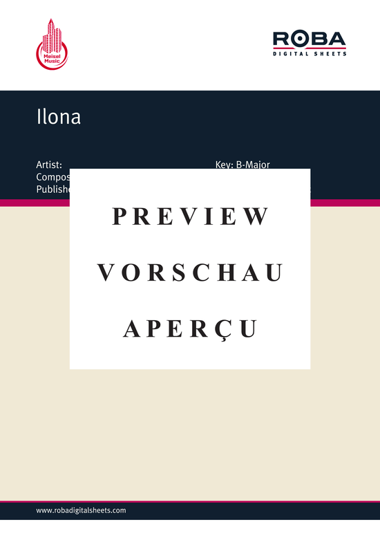 Produktgalerie: Seite 2 von 4 Ilona, 	, Klavier und Gesang