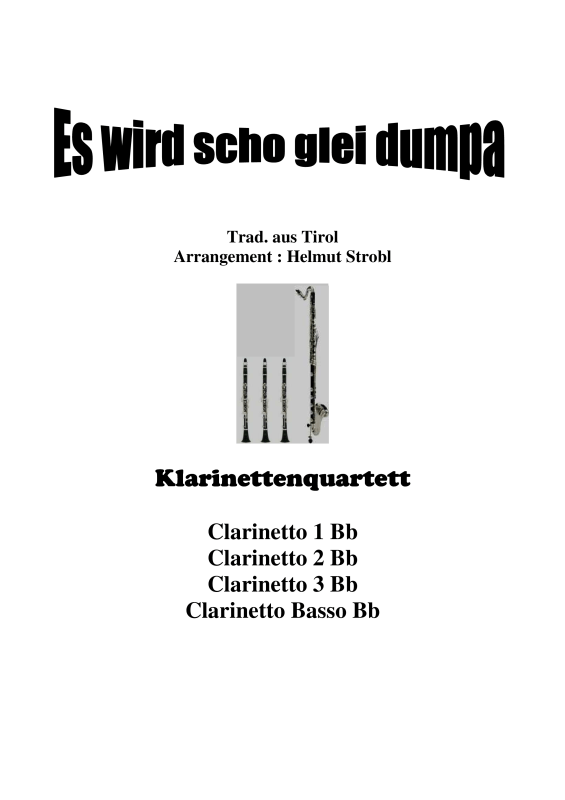 Produktbild zu: Es wird scho glei dumpa