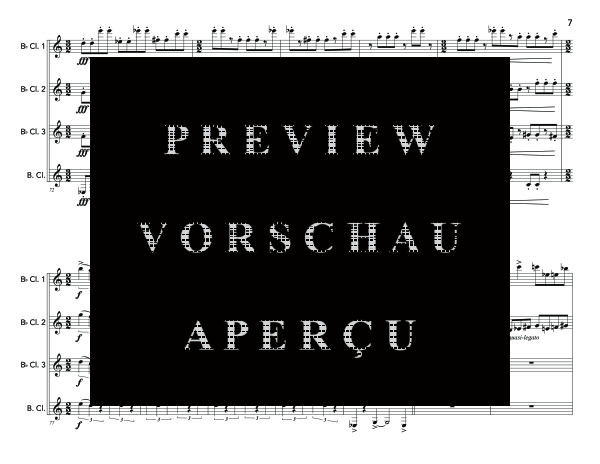 Product gallery: Page 11 of 11 Duke Front Five, , (Clarinet Quartet)