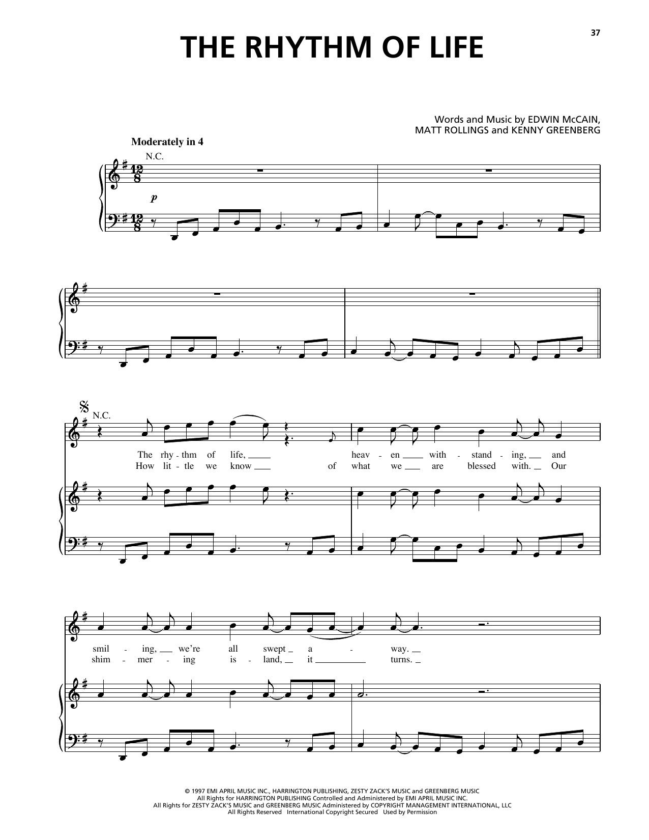 Produktbild zu: The Rhythm Of Life
