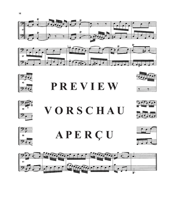 Produktgalerie: Seite 18 von 21 Sechs Sonaten Duette , , (Tuba Duett)