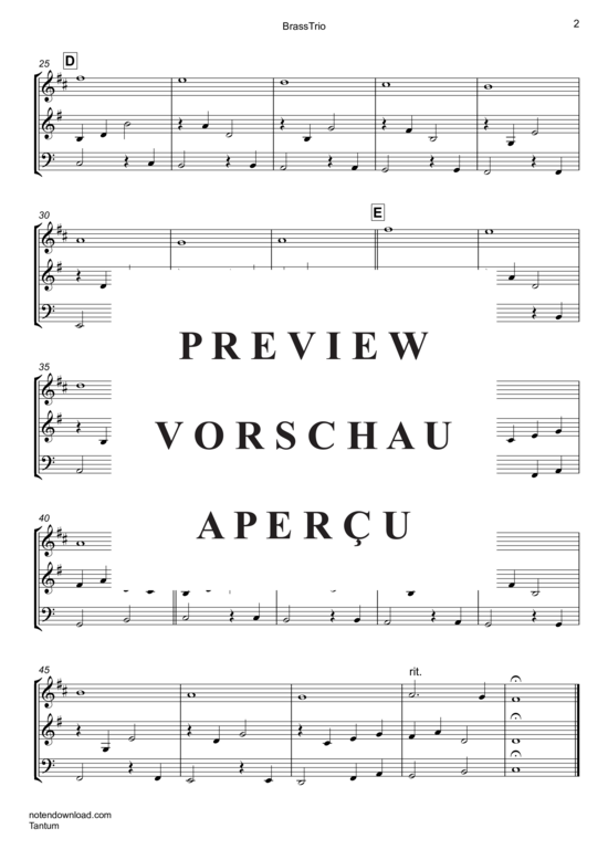 Produktgalerie: Seite 3 von 7 TANTUM , , (Blechbläser Trio)