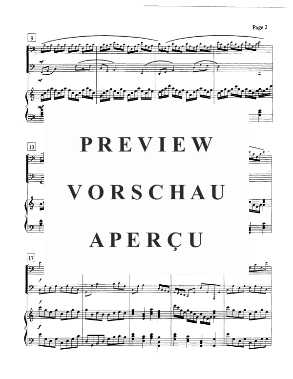 Produktgalerie: Seite 4 von 11 Vignettes - 5 Movements, , Euphonium, Tuba und Klavier