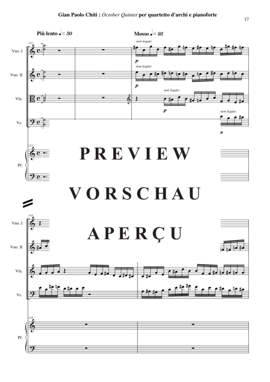 Produktgalerie: Seite 18 von 21 October Quintet , , (Streicherquartett + Klavier)
