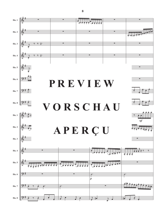 Product gallery: Page 10 of 21 Movement one from Serenade for Strings , , (Horn ensemble 1-8 horns)