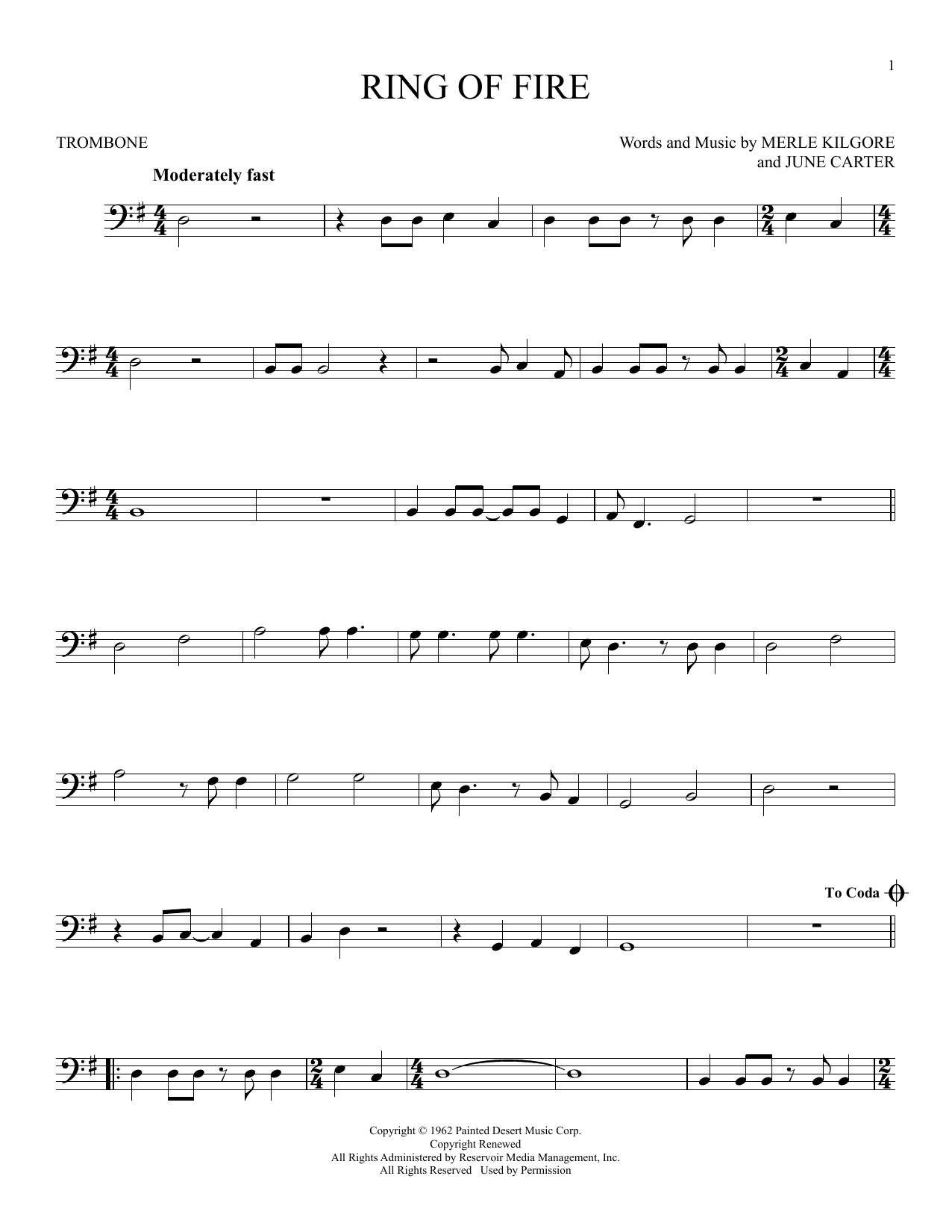 Product gallery: Page 1 of 1 Ring Of Fire, Johnny Cash