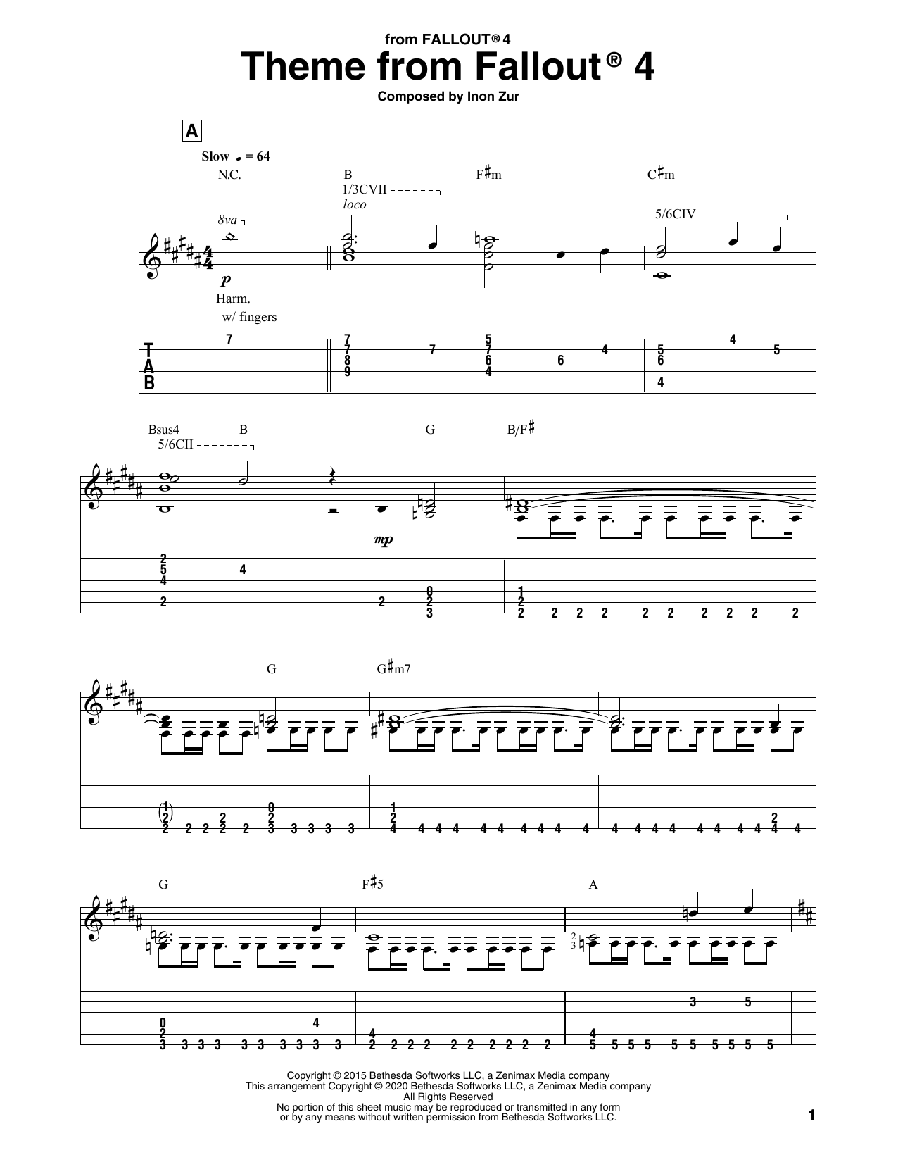 Produktbild zu: Theme From Fallout 4