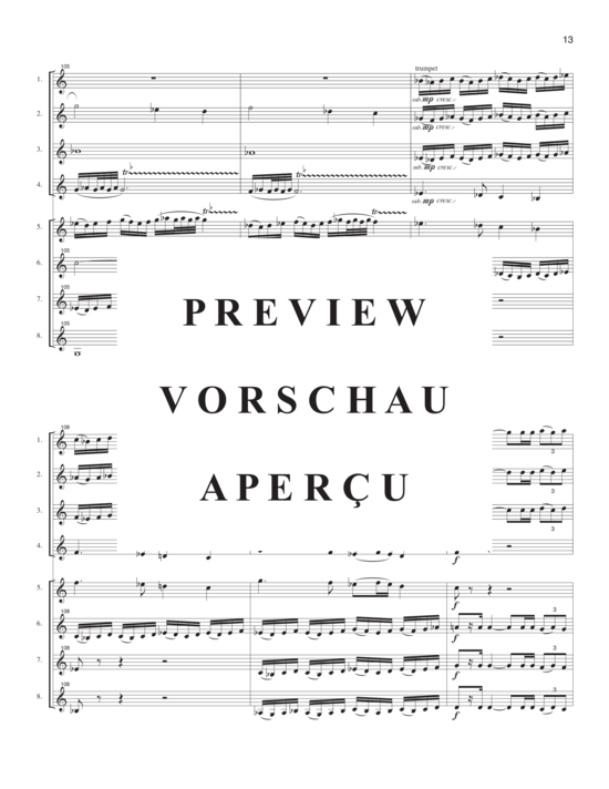 Product gallery: Page 18 of 21 Festive Overture , , (8 trumpets in Bb)