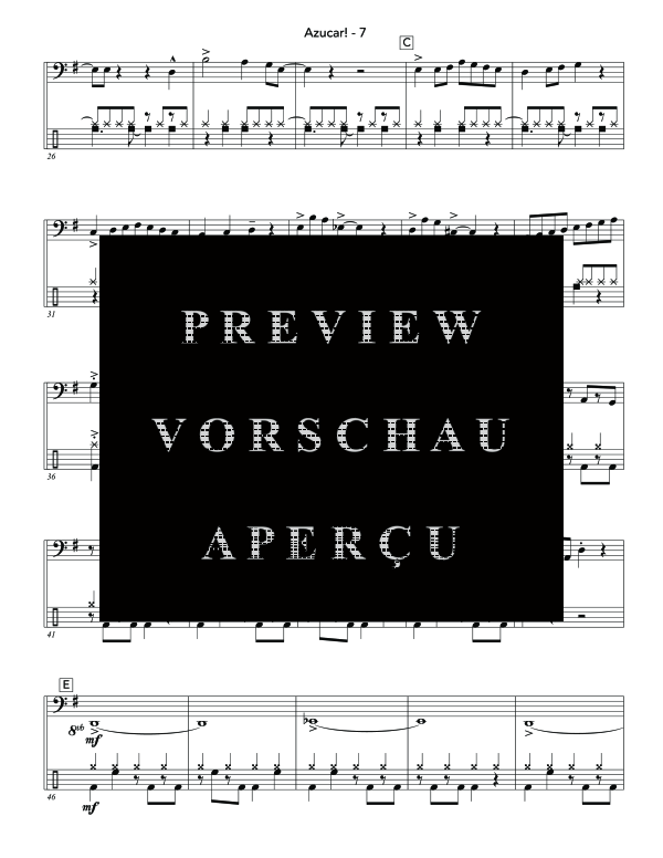 Produktgalerie: Seite 11 von 11 Azucar!, , (Tuba und Percussion)