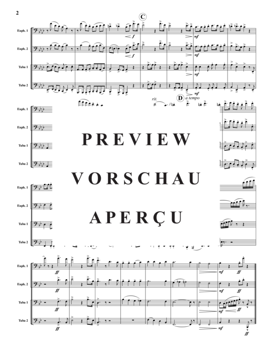 Product gallery: Page 3 of 9 She Wore a Yellow Ribbon , , (Tuba Quartet: 2x Baritone, 2xTuba)