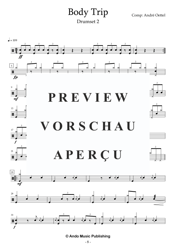 Produktgalerie: Seite 10 von 11 Body Trip, , Drumset Duet