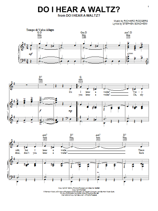 Produktbild zu: Do I Hear A Waltz?