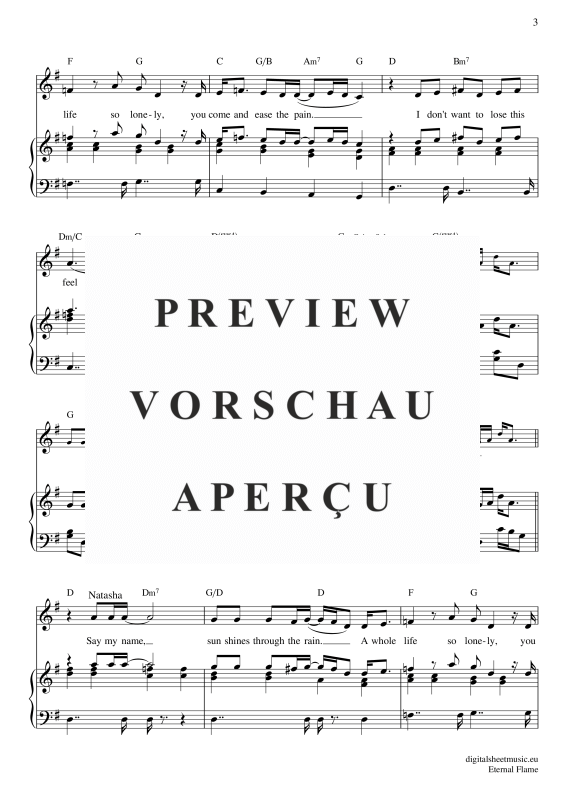 gallery: Eternal Flame , Kitten, Atomic, Piano and Voice