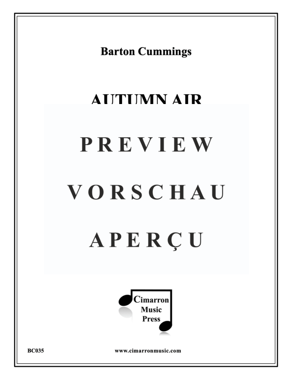 Produktgalerie: Seite 2 von 10 Autumn Air, , Euphonium und Klavier