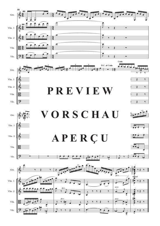 Produktgalerie: Seite 16 von 21 Tres Imagenes Cubanas , , (Streichquartett + Gitarre Solo)