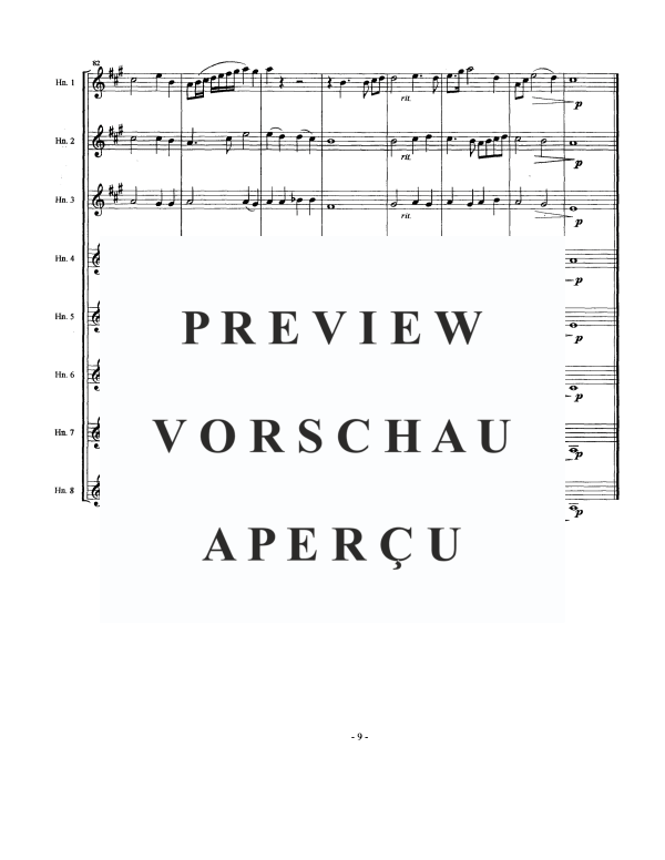 Produktgalerie: Seite 11 von 11 A Solemn Sequence - Dona Nobis Pacem, , Horn Oktett