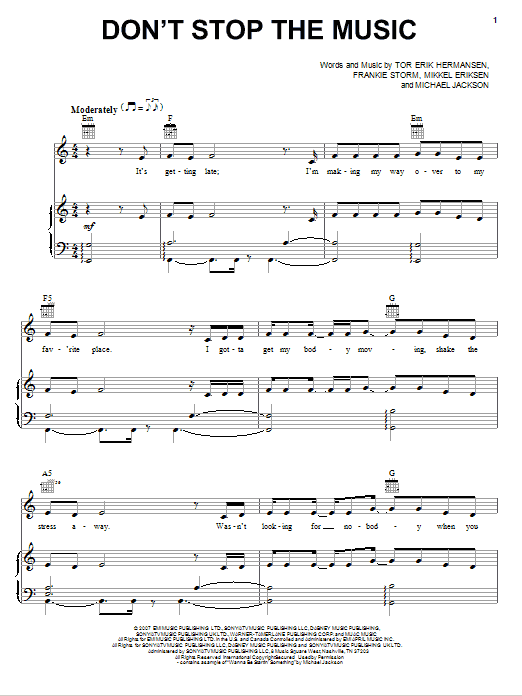 Produktbild zu: Don't Stop The Music