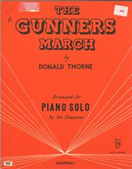 cover: The Gunners March, Donald Thorne