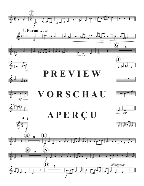 Produktgalerie: Seite 11 von 19 Fünf Renaissance Tänze , , (Blechbläserquintett)