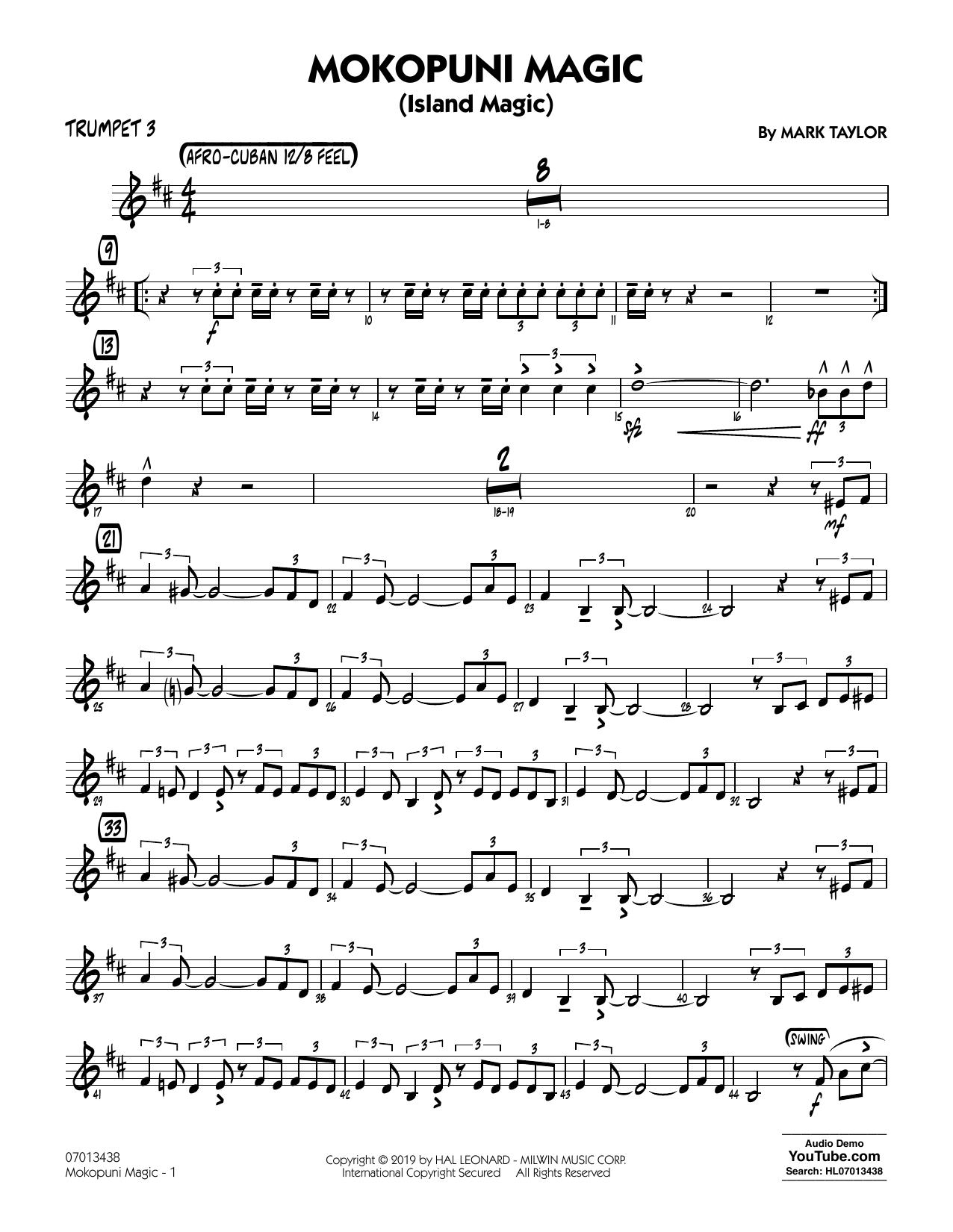 Produktgalerie: Seite 1 von 1 Mokopuni Magic (Island Magic) - Trumpet 3, Mark Taylor