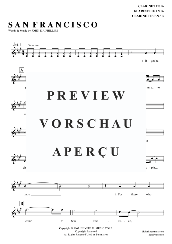 Product gallery: Page 2 of 4 San Francisco , Mckenzie, Scott, Clarinet in B-flat