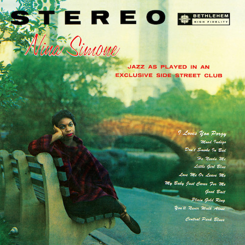 cover: My Baby Just Cares For Me, Nina Simone, Klavier