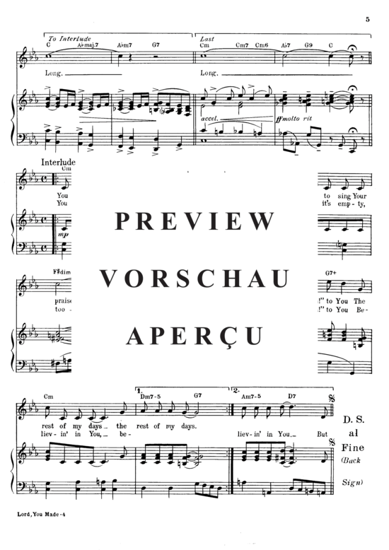 Produktgalerie: Seite 6 von 8 Lord You Made The Night Too Long , Crosby, Bing  , Klavier und Gesang