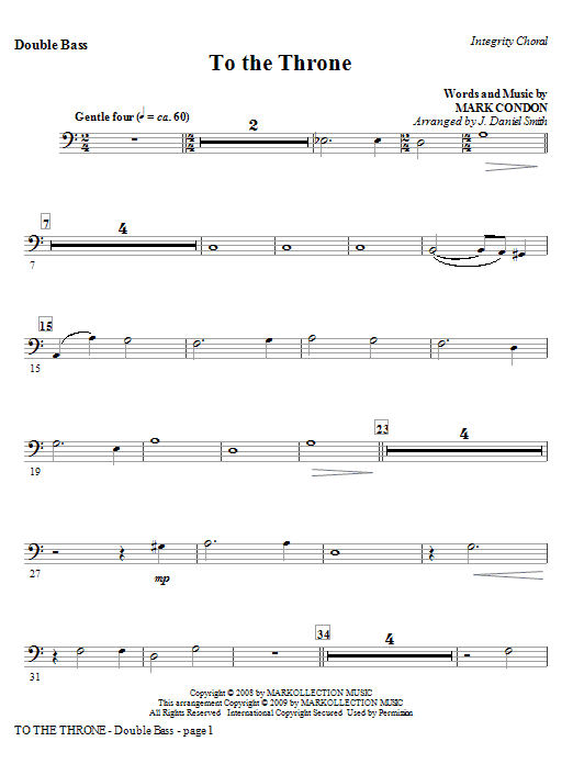 Produktgalerie: Seite 1 von 1 To The Throne - Alto Sax (Horn sub.), J. Daniel Smith, Chor