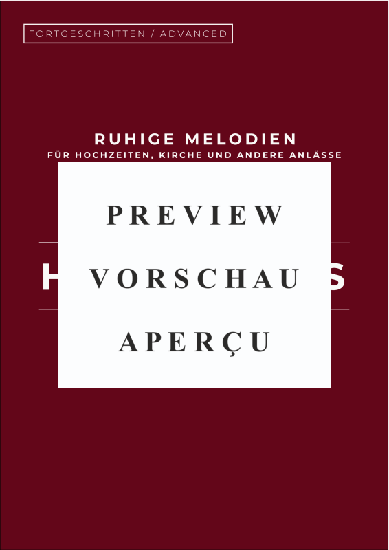 gallery: Hourglass - Gentle Melodies for Weddings, Church, and Other Occasions, , Trompete in B und Klavier