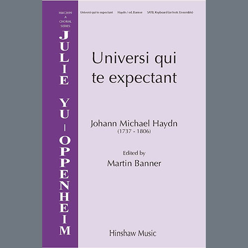 cover: Universi Qui Te Expectant, Johann Michael Hayden, Chor