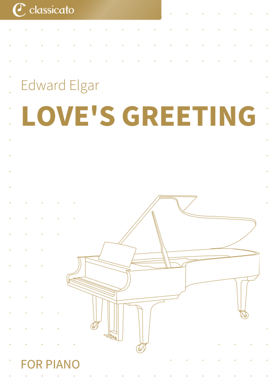 Produktbild zu: Love´s Greeting - Salut d´Amour op. 12 - simplified version in C major - delicate and warmly flowingEdward Elgar