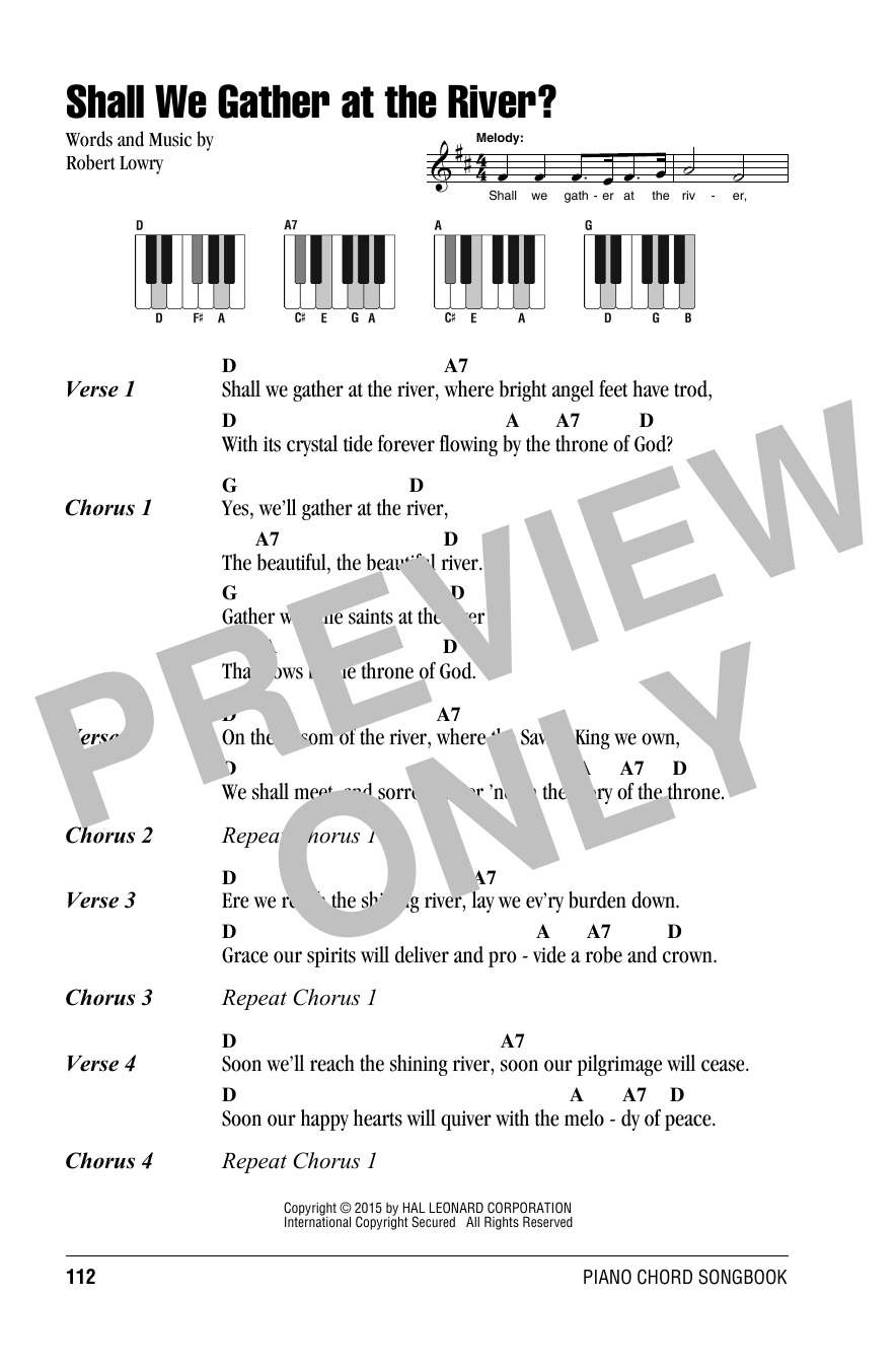 Produktbild zu: Shall We Gather At The River?