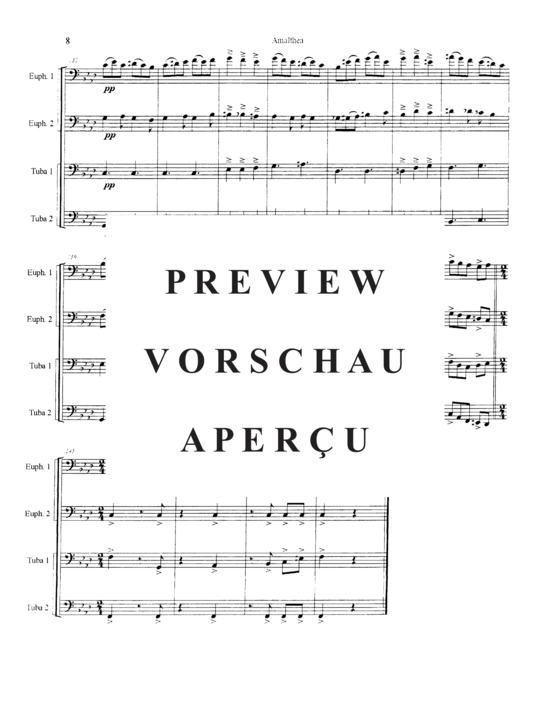Product gallery: Page 12 of 20 Amalthea , , (Tuba Quartett EETT)