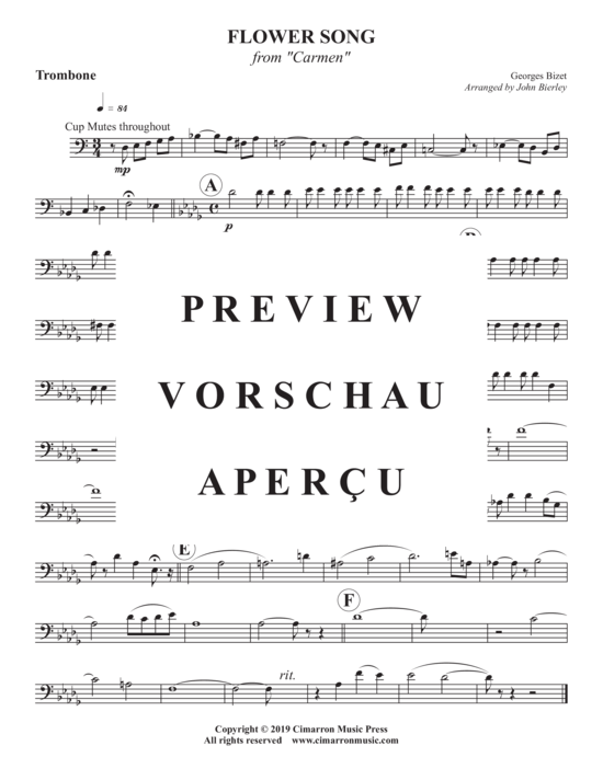 Produktgalerie: Seite 10 von 11 Flower Song , , (Blechbläser Quintett)