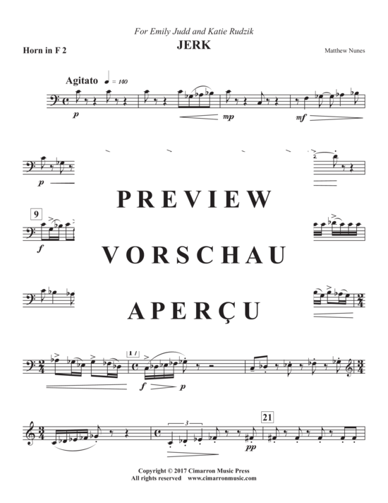 Produktgalerie: Seite 8 von 9 Jerk , , (Horn Duett)