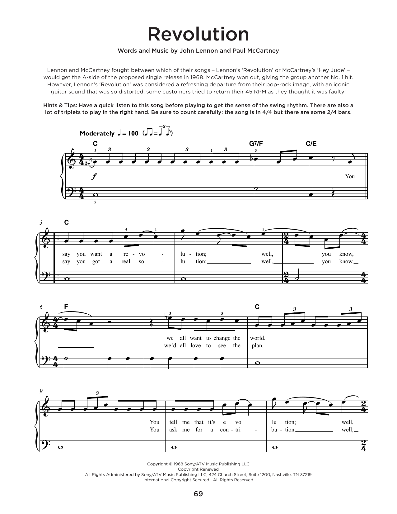 Product gallery: Page 1 of 1 Revolution, The Beatles