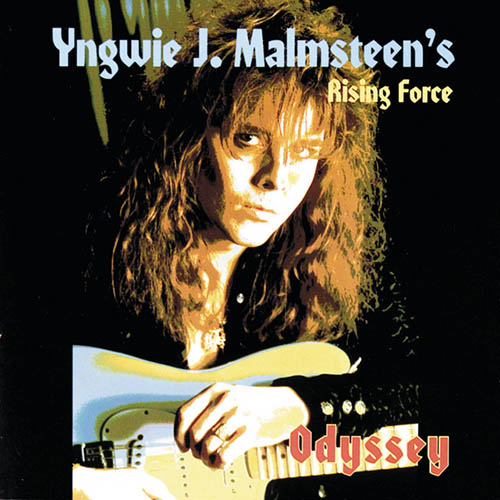 cover: Rising Force, Yngwie Malmsteen, Gitarre