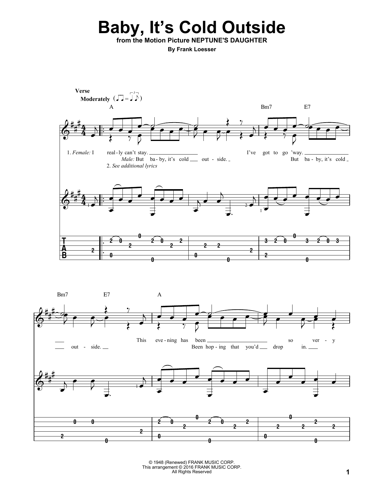 Produktbild zu: Baby, It's Cold Outside