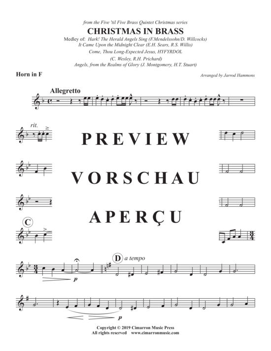 Produktgalerie: Seite 12 von 17 Christmas in Brass , , (Blechbläser Quintett)