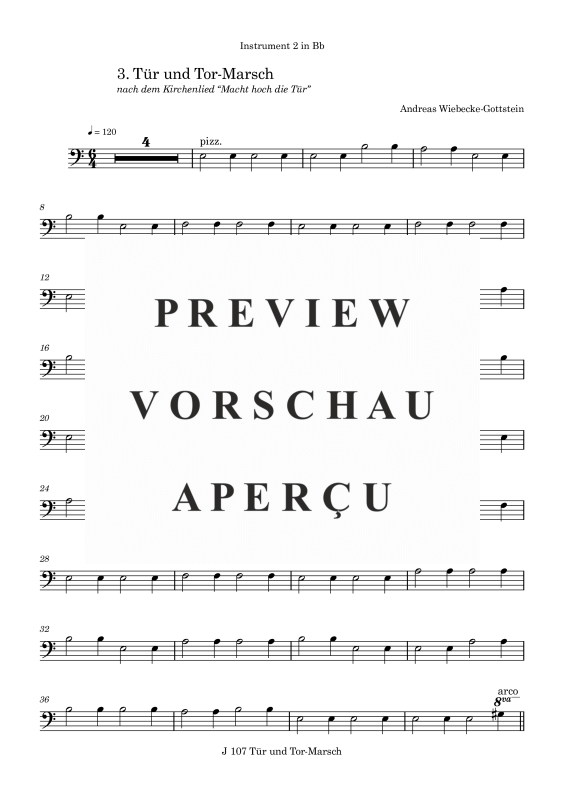 gallery: Kleznacht, , 2nd Part In Bb For Quartet