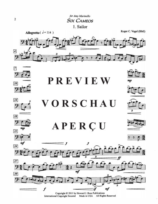 Product gallery: Page 4 of 15 Six Cameos , , (bassoon solo)