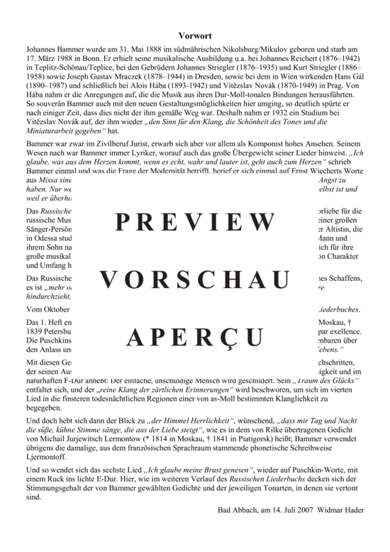 Product gallery: Page 3 of 21 Russisches Liederbuch Band I , , (medium voice + piano)