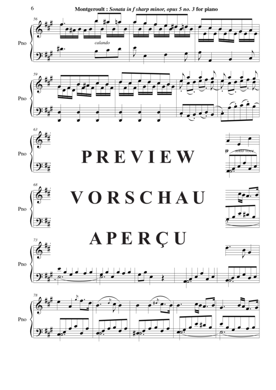 Product gallery: Page 7 of 21 Sonata in f-sharp minor, Opus 5 no. 3 , Horvath, Nicolas, Piano Solo