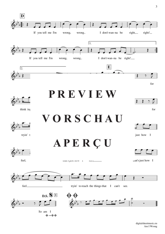 Produktgalerie: Seite 4 von 4 Am I wrong , Nico and Winz, (Oboe)