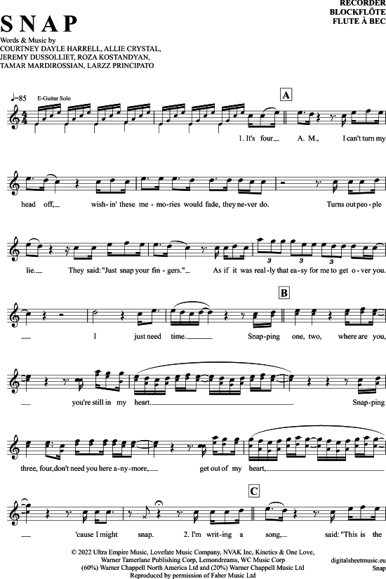 Product picture to: Snap Rosa Linn