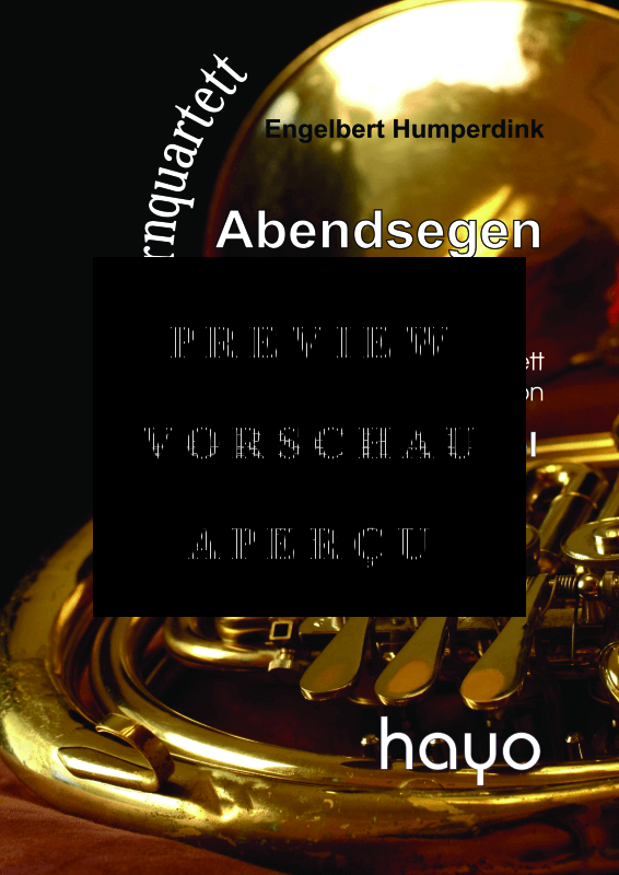 gallery: Abendsegen, , (Horn Quartett)