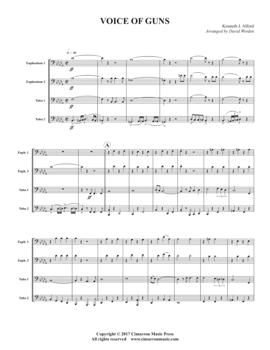 Product picture to: Voice of Guns Kenneth Alford