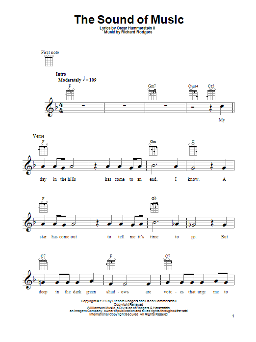 Product gallery: Page 1 of 1 The Sound Of Music, Rodgers & Hammerstein