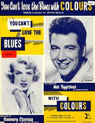 cover: You Can't Lose The Blues With Colours, Rosemary Clooney